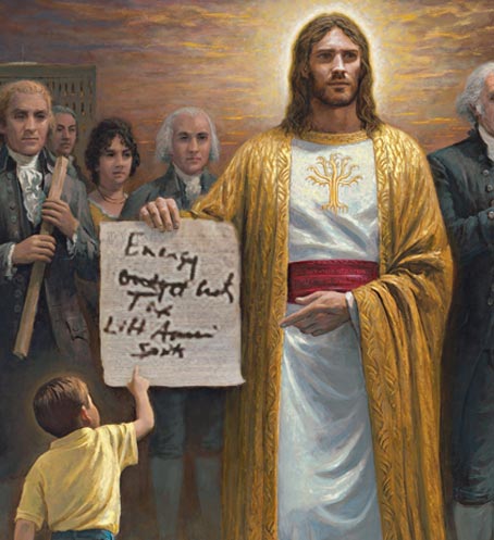 Jesus was a Republican! "Lost Gospel of Palin" Discovered! Reveals God's plan: energy, tax cuts, and lift American spirits