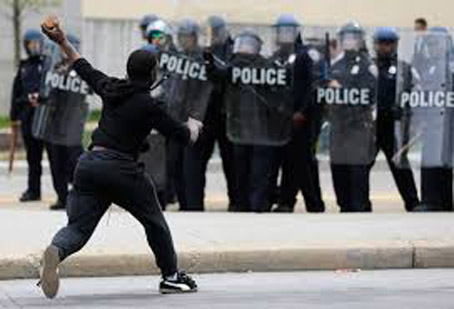 Brick and Projectile Stands Popping up Across Baltimore