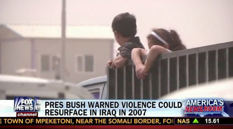 President Bush’s Dire Warning Ignored! Tell us more, oh Nostradumbass