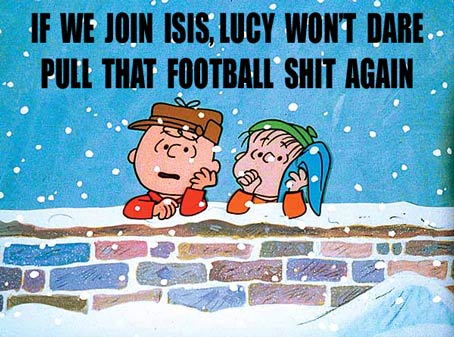 How Is ISIS Radicalizing Our Children? The Charles Schultz Foundation lawsuit now pending. Go figure.