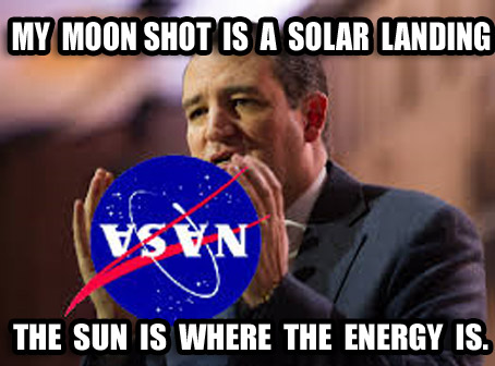 NASA Agrees to Ignore Climate Change if Cruz Agrees to One-Way Mars Mission Reality Show