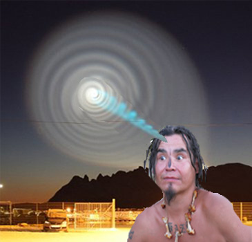 The Ghetto Shaman uses his psionic powers