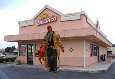 Was the Red Toxic Sludgeslide a Result of Hellboy's Value Menu Night? Who knew Hungary had a Del Taco?