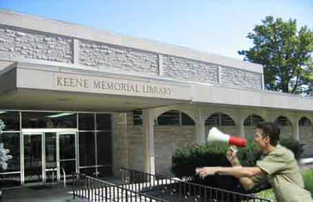 Congressman’s Protest in Front of Library Ends Poorly