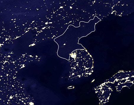 Satellite Confirms the Only Light in N. Korea is a Motel 6