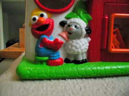 Also from the Sesame Street Farm toy barn