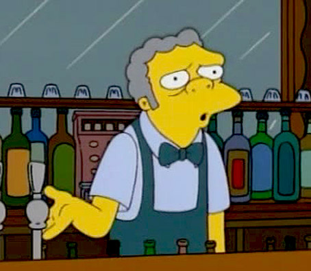 Dying Simpsons’ Co-Creator Leaves Fortune to Moe’s Tavern, Moe: “The guy’s an asshole, but I’m still touched.”