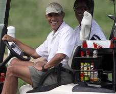 Obama to Kick Off Lame Duck Session with More Golf and Drinking