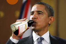 Obama Admits to Cough Syrup Abuse
