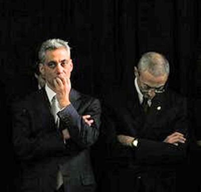 Rahm Emanuel denies any wrongdoing in the Gov. Blagojevich case...Insists he gnawed off fingers to the second knuckle for fun.