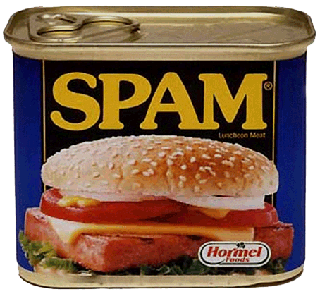 Hormel Suing For Always Ending Up In "The Folder", “SPAM is impossible to advertise on the Internet.”