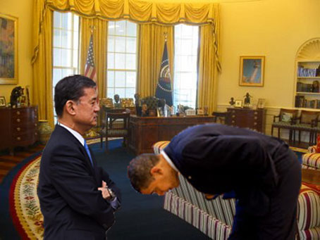Obama to Begin "Tough" Action on Head of Veterans Affairs, Will Shinseki face the comfy chair?