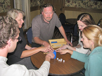 Ground breaking para-abnormal Yahtzee séance