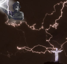 In Rare Show of Force Zeus Blasts Jesus