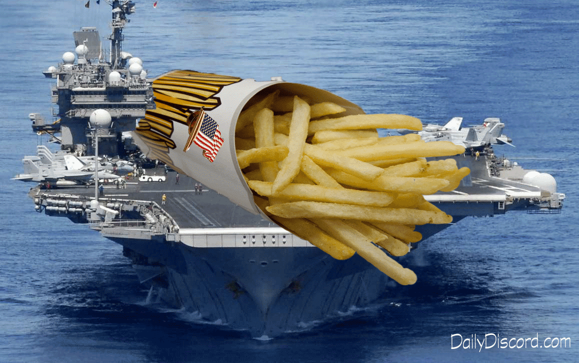 in wake of terror attacks Donald trump dispatches freedom fries to fight ISIS